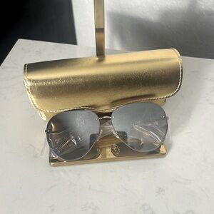 Lavender Trimmed Rebecca Minkoff Glasses